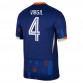 Seconda Maglia Paesi Bassi Virgil 4 Euro 2024